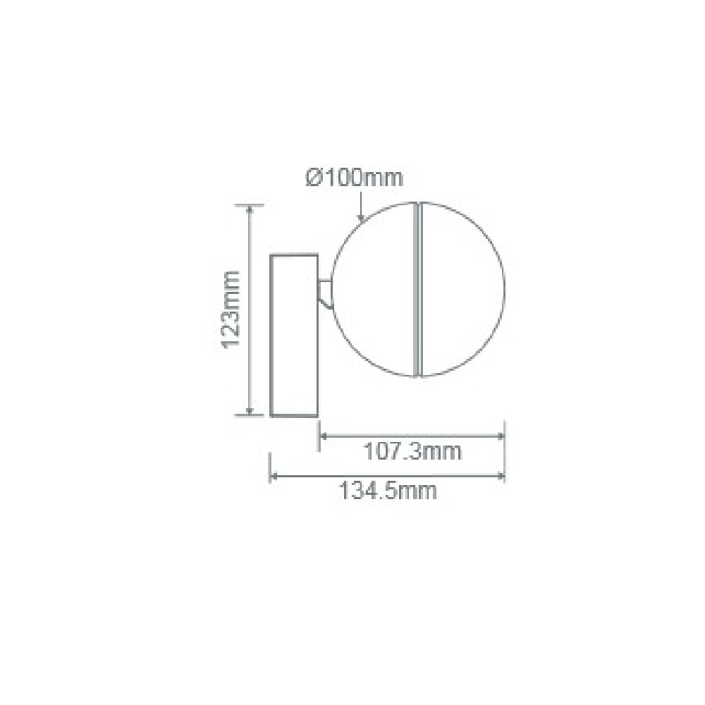 Buy Flush Mount Lights Australia Moon Flush Mount Light Opal White 3CCT - 22815