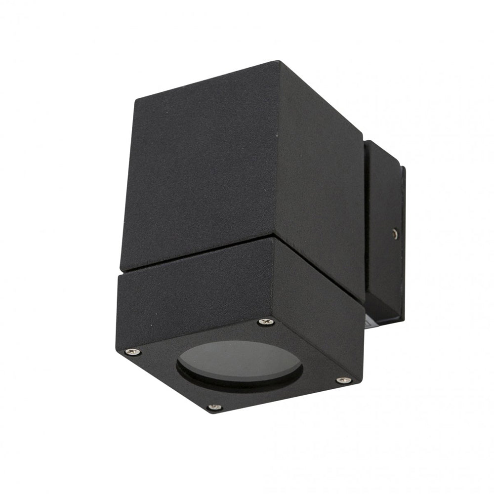 Buy Exterior Wall Lights Australia Fiorentino Lighting - LARNO 1 Light Wall Light Black