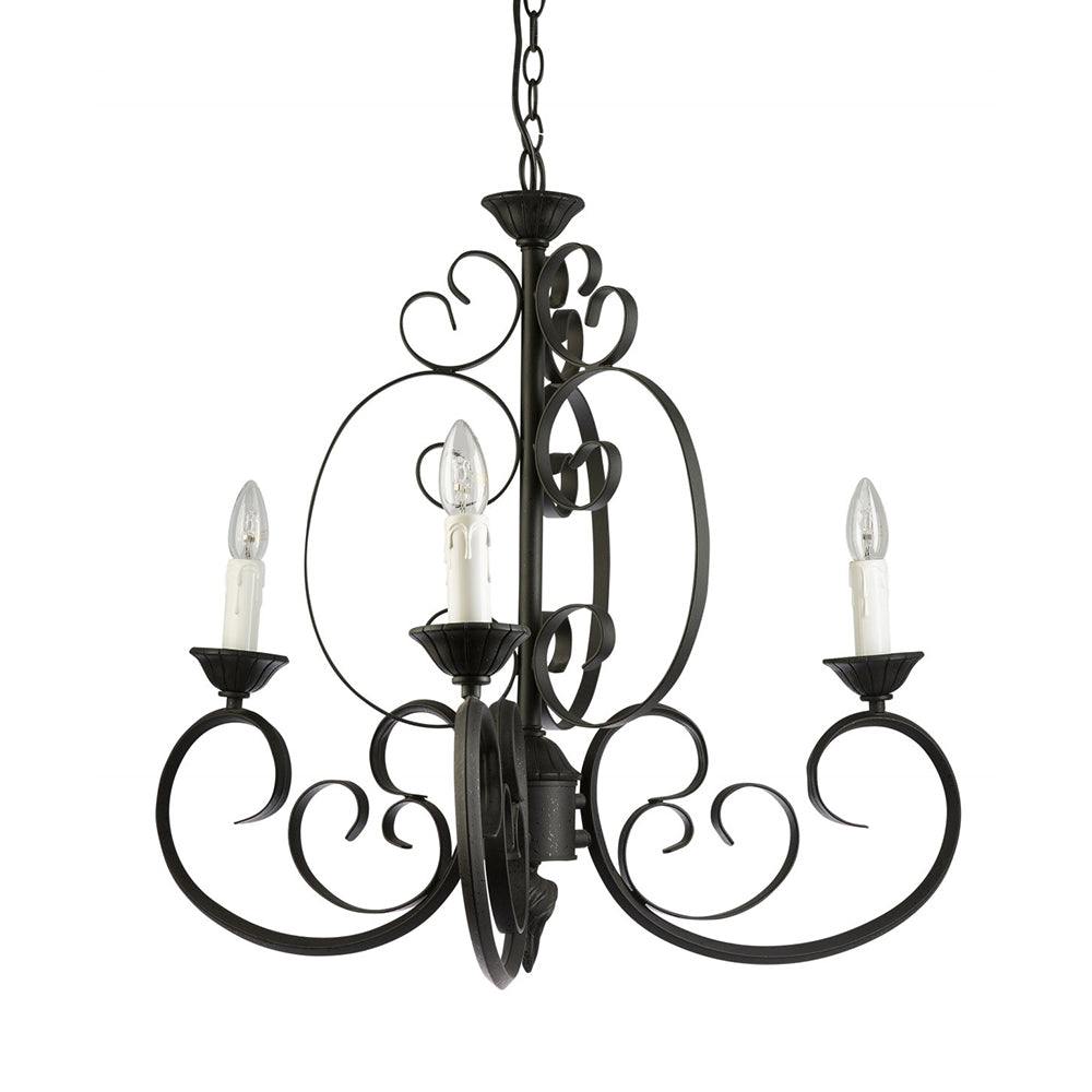 Buy Pendant Lights Australia Fiorentino Lighting - MD4005 3 Light Pendant Black