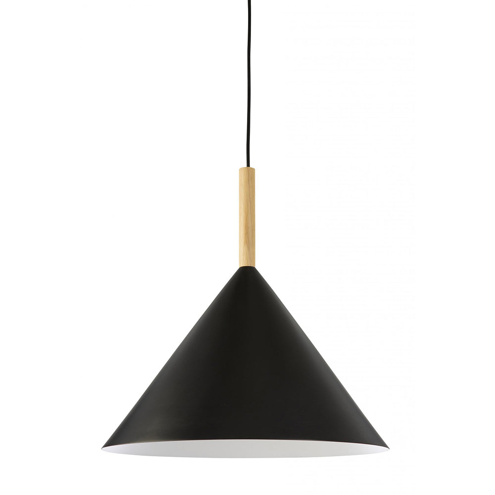 Buy Pendant Lights Australia Fiorentino Lighting - CERVARO 1 Light Pendant Black