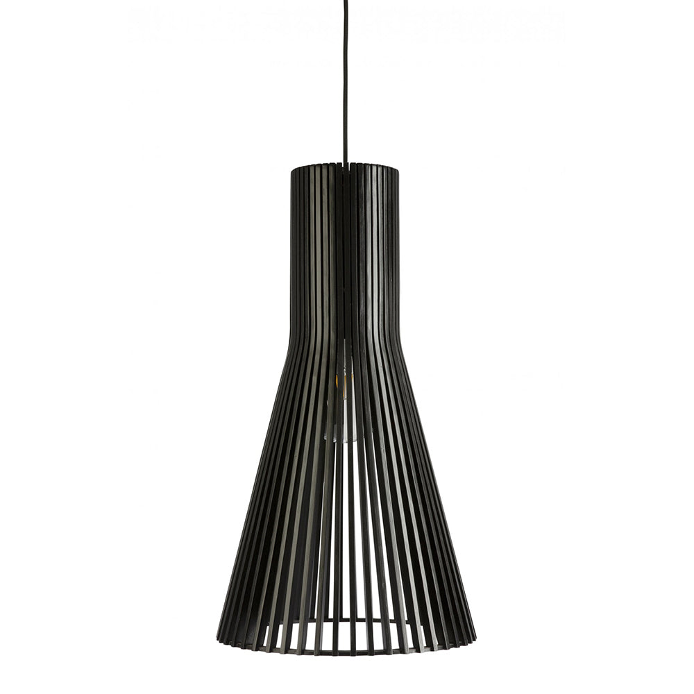 Buy Pendant Lights Australia Fiorentino Lighting - LUCCA 1 Light Pendant 350mm Black