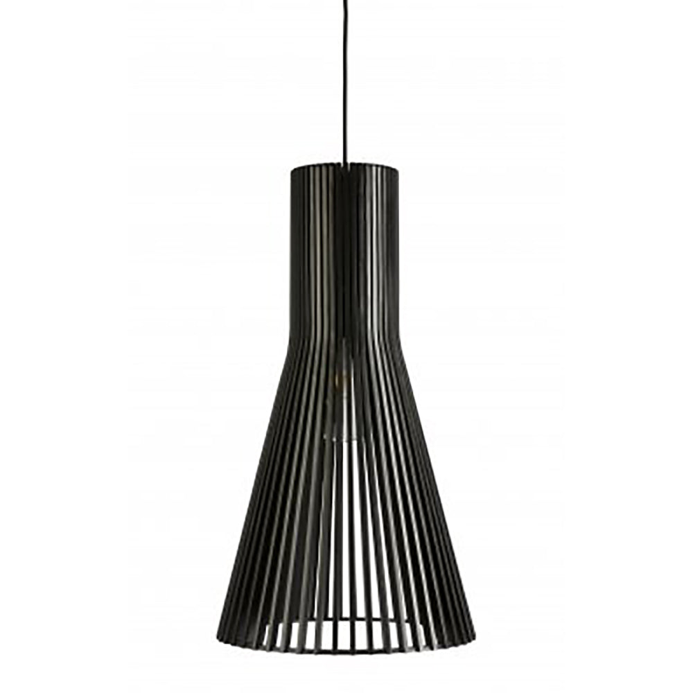 Buy Pendant Lights Australia Fiorentino Lighting - LUCCA 1 Light Pendant 250mm Black