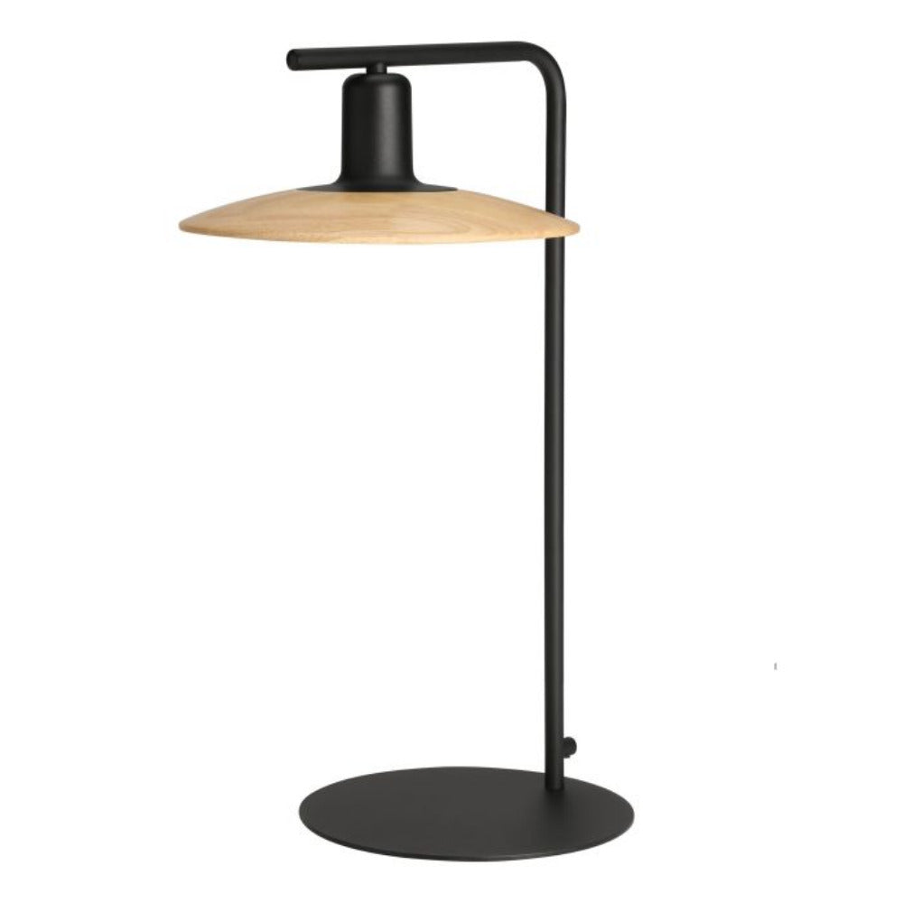 Buy Table Lamps Australia MAYAZES Table Lamp Light Black Steel - 39913N