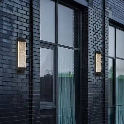 Outdoor 350mm LED Wall Light Tri Colour - ST11506-350-BK12WIP65