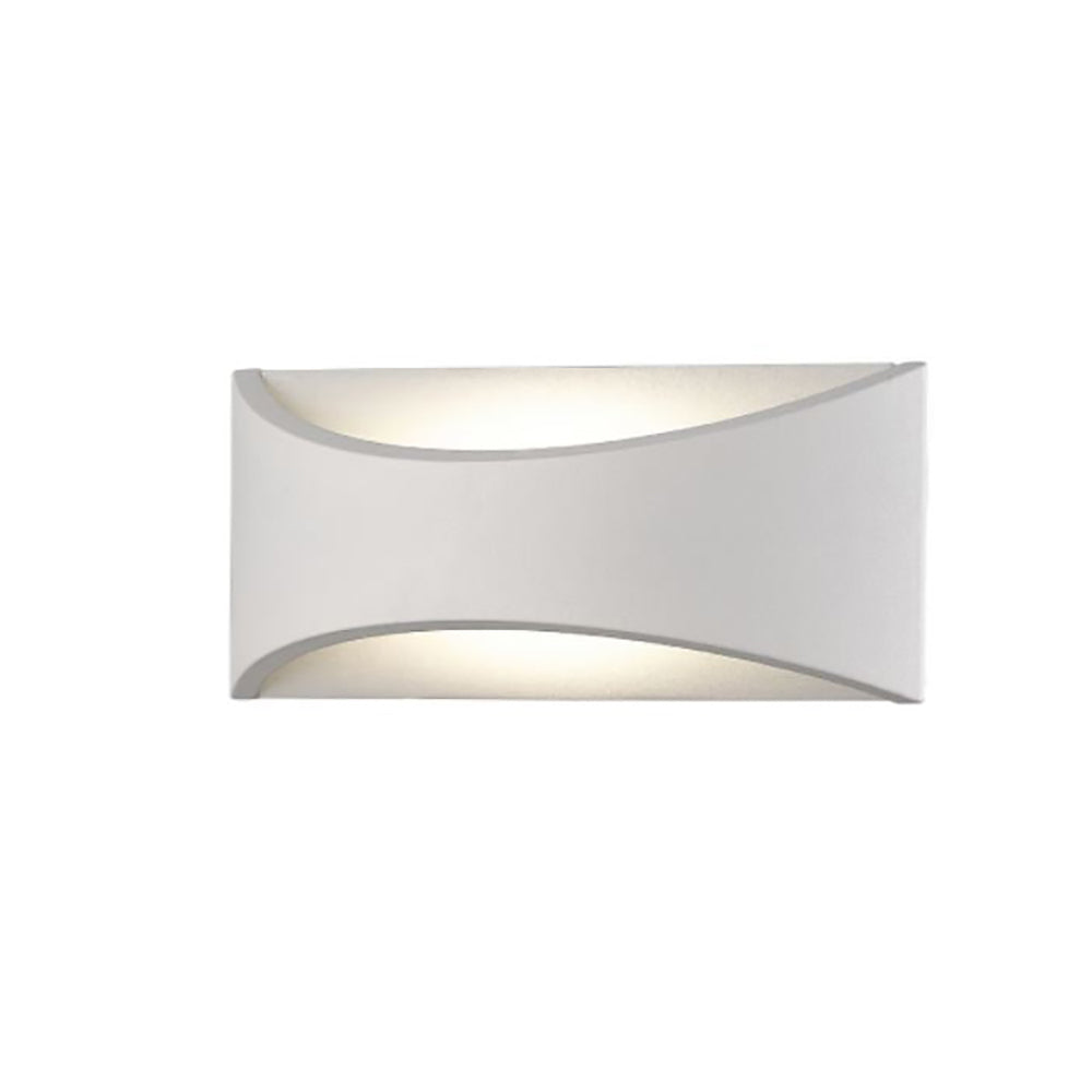 Exterior Wall Light White Aluminium TRI Colour - LF-372205 WH