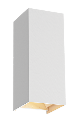 Up & Down Exterior LED Wall Light White - WL13097WH