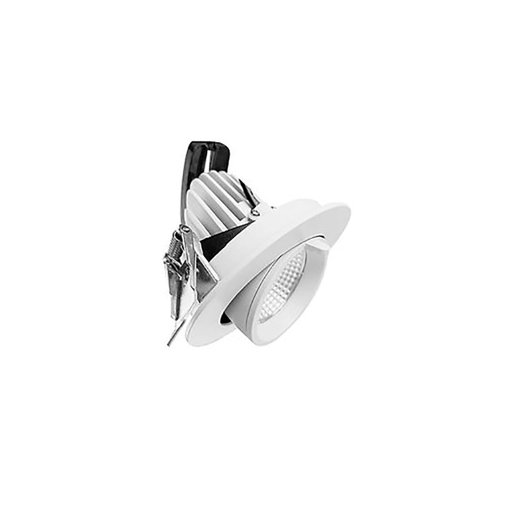 Buy Recessed LED Downlights Australia Recessed LED Downlight W102mm White Aluminium 10W 3 CCT - DL05-03-10W/WH