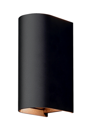 Up & Down Exterior LED Wall Light Black - WL13098BK