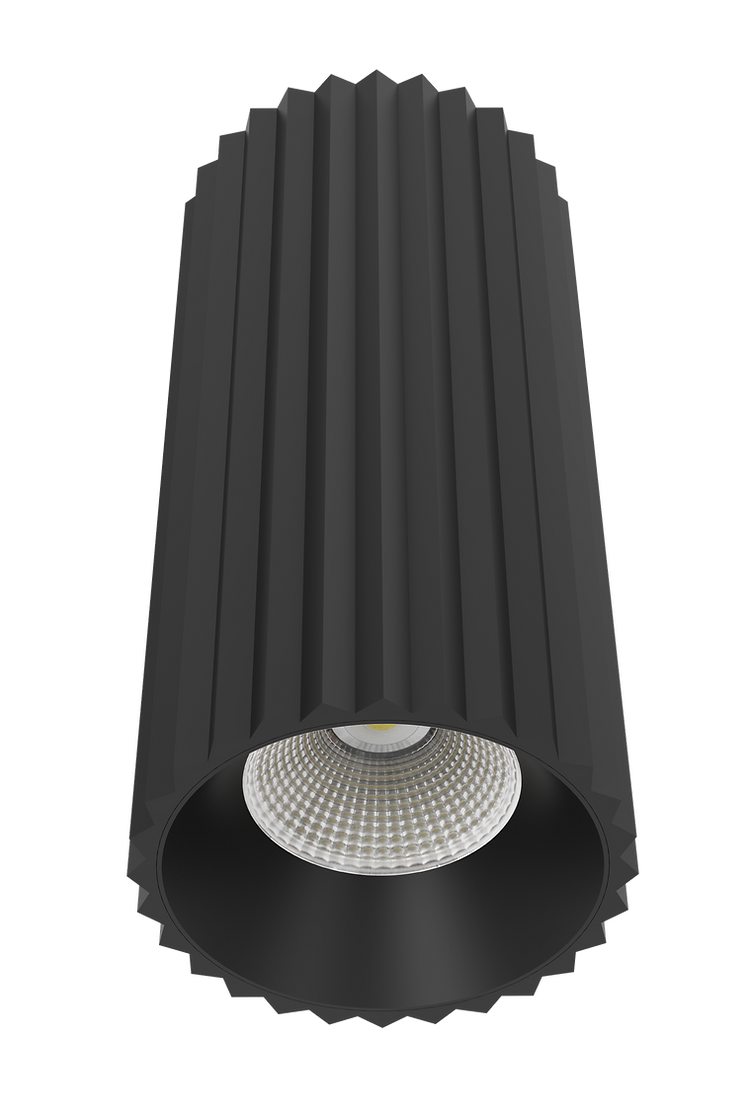 Exterior 190mm LED Surface Mounted Downlight Black - DL9019-MB5CTP152025C02