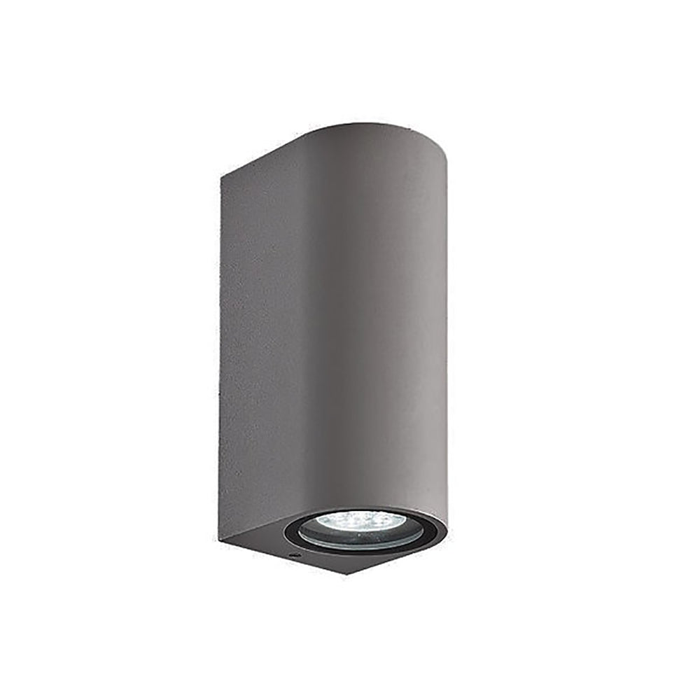 Buy Up / Down Wall Lights Australia Round Up / Down Wall Lights H150mm Silver Aluminium - ST5023/SIL