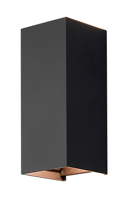 Up & Down Exterior LED Wall Light Black - WL13097BK