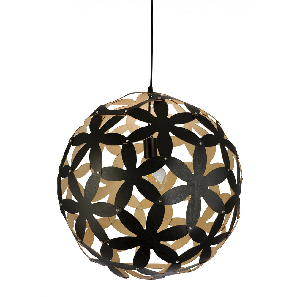 Buy Pendant Lights Australia Fiorentino Lighting - NEWBACH 1 Light Pendant 400mm Black