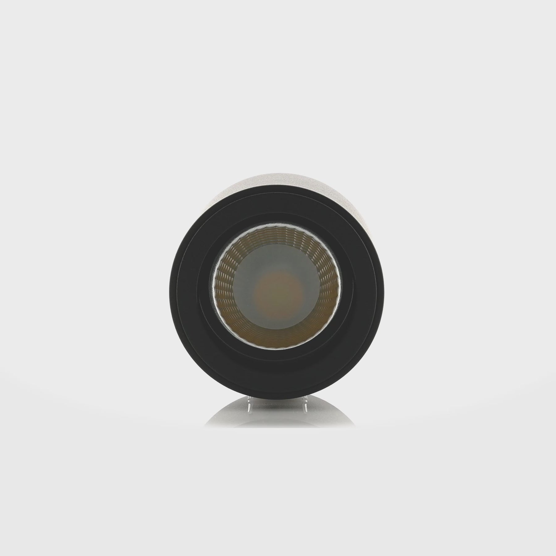 Nella Aluminium Tilt LED Surface Mounted Downlight Black 7W 12V TRI Colour - HV5812T-BLK-12V