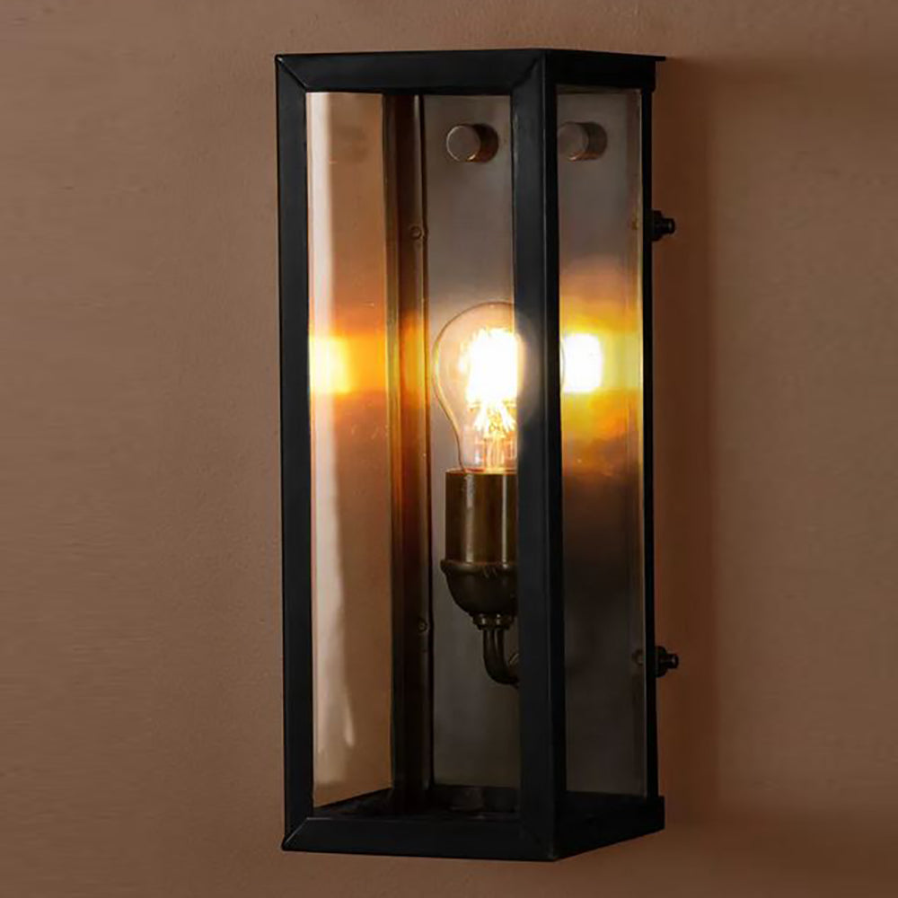 Goodman Exterior Wall Light Black Brass - ELPIM52204FLBR