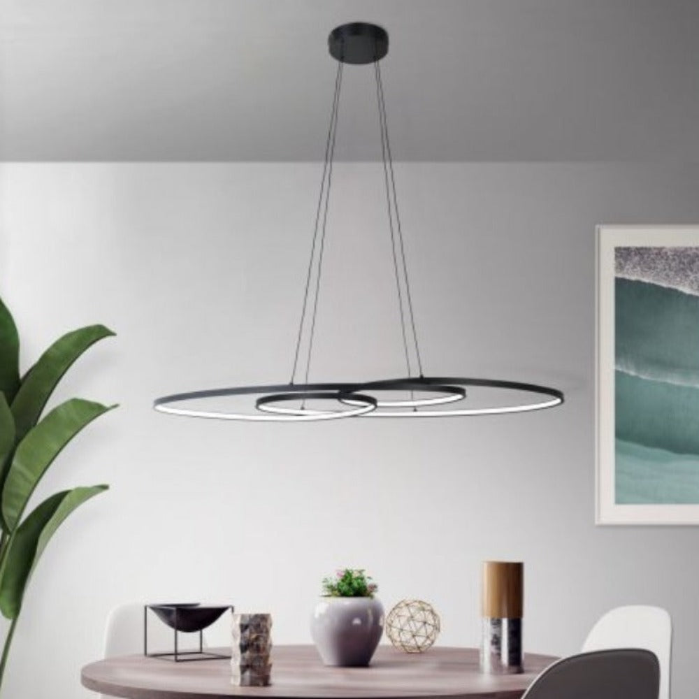 Buy LED Pendants Australia GIANELLA LED Pendant Black 3000K  - 206098