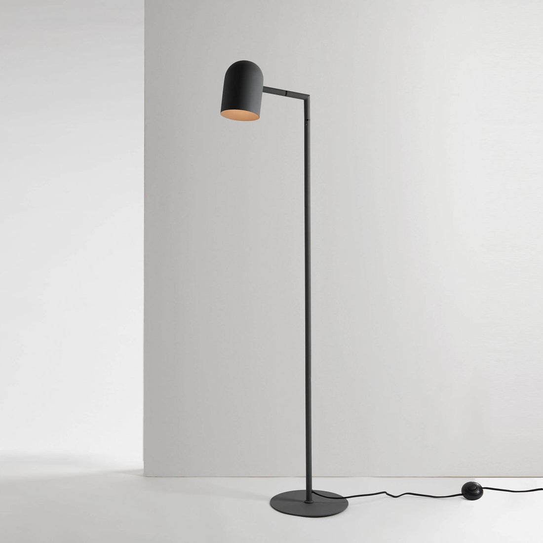 Pia Floor Lamp Charcoal Grey - 1334