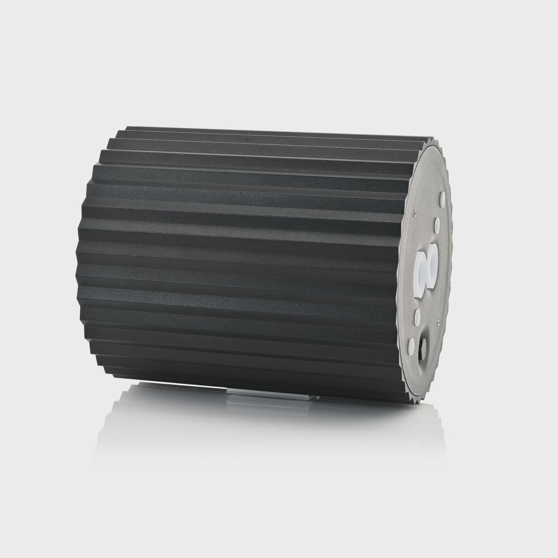 Nella 180mm LED Surface Mounted Round Downlight 12V 24W 5CCT Black - HV5854S-BLK-12V