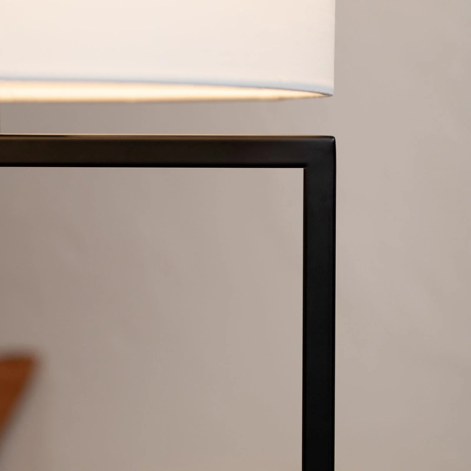 Alessia Table Lamp Satin Black & White - 1354