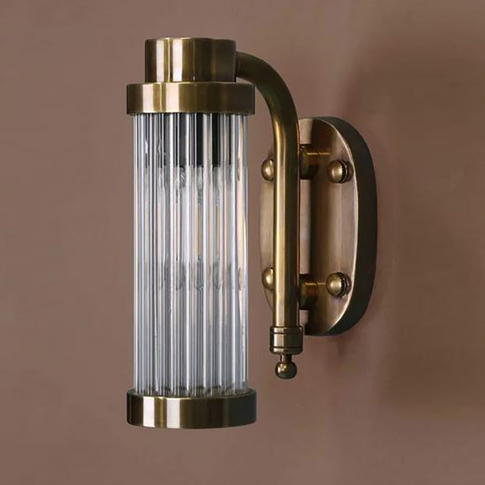 Buy Exterior Wall Lights Australia Dixon Wall Sconce Brass - ELPIM31261AB