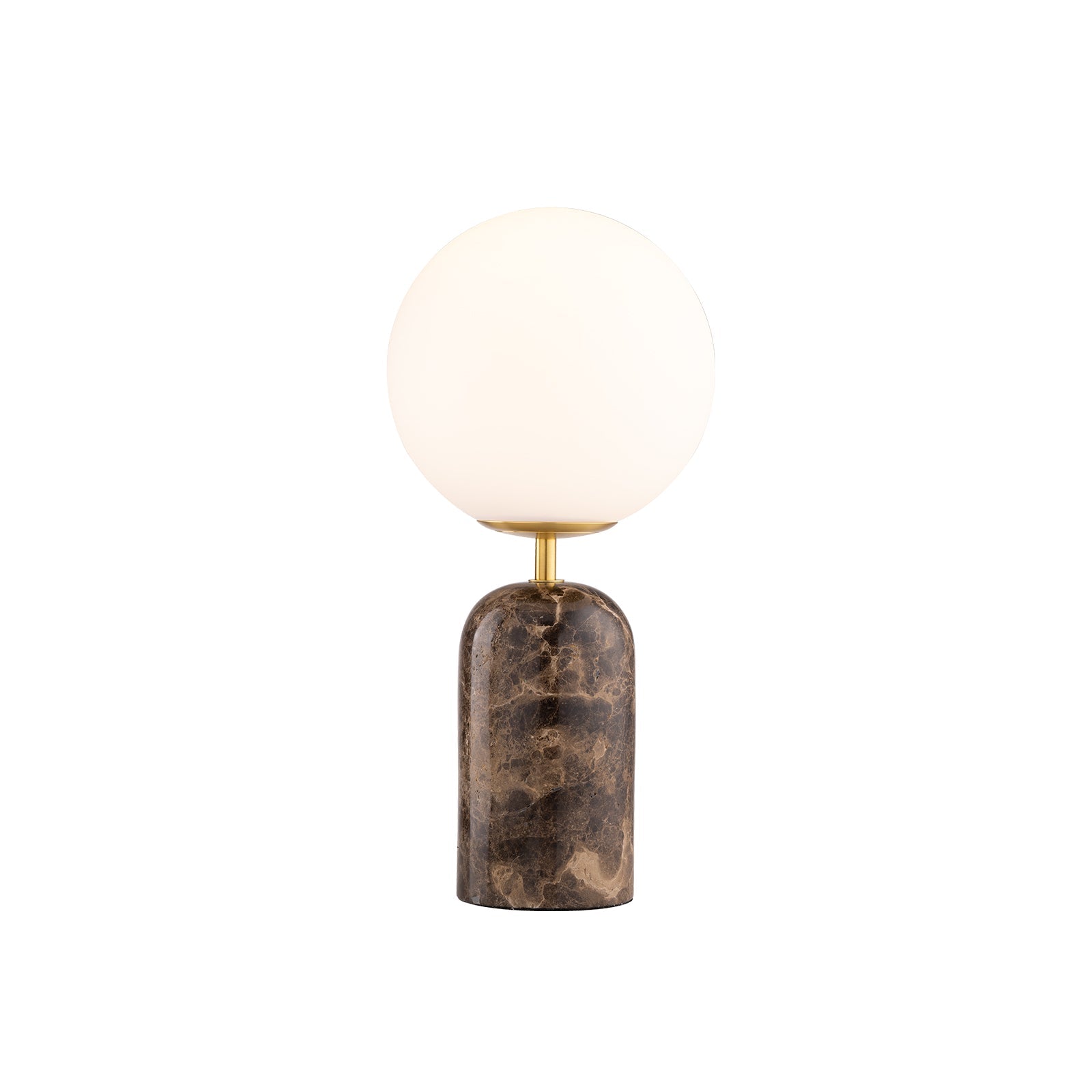 Soren Desk Lamp Brown Marble - 1400BRN