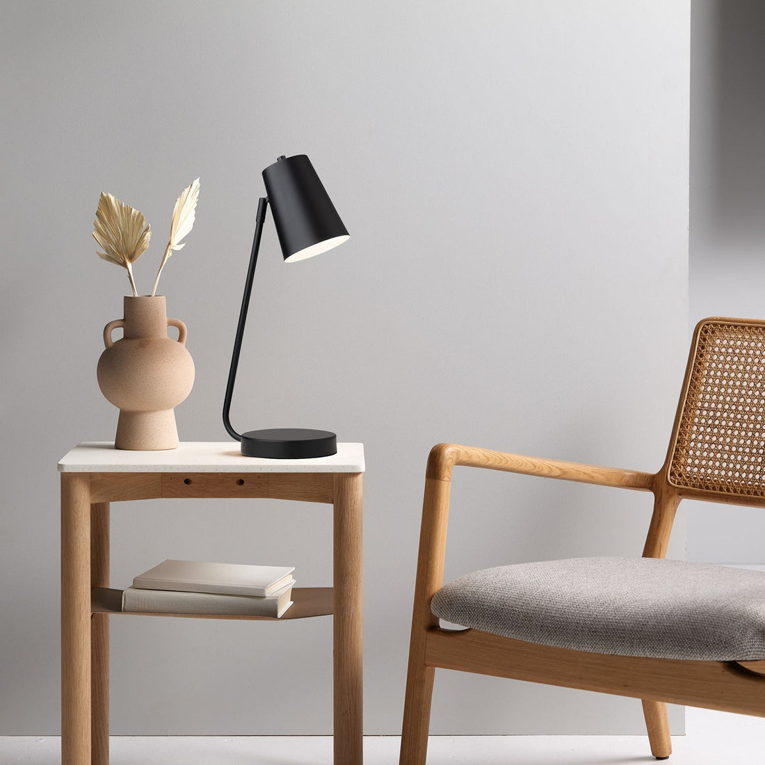 Arlen Desk Lamp Satin Black - 1430