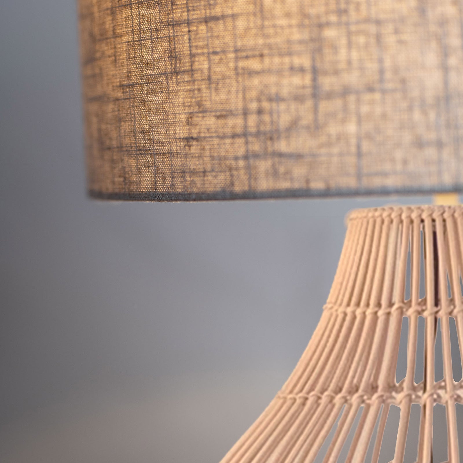 Mira Table Lamp Rattan - 1439