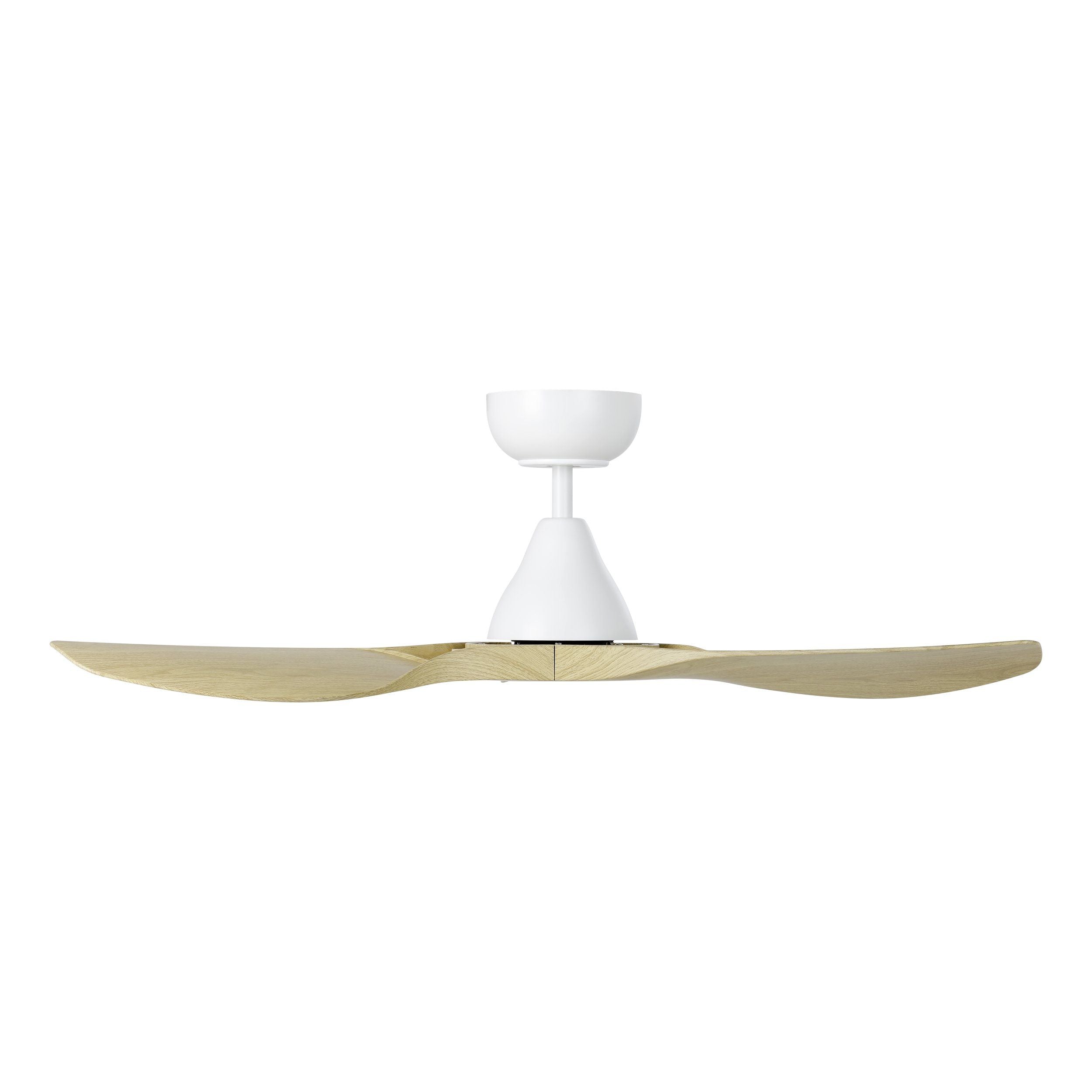 Surf DC Ceiling Fan 40" White With Light Oak Blade - 20789216