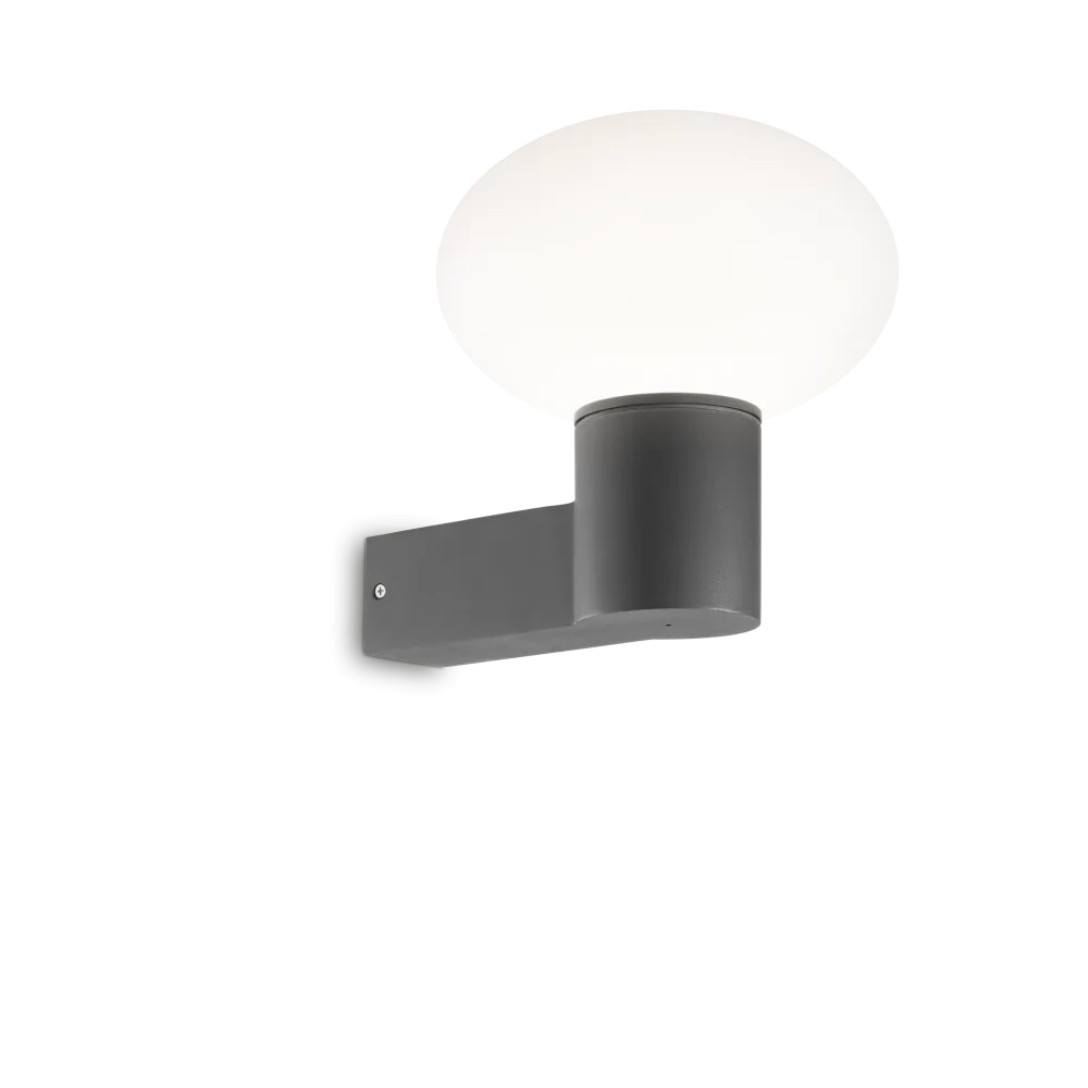 Clio Map1 Exterior Wall Light Aluminum - 145228