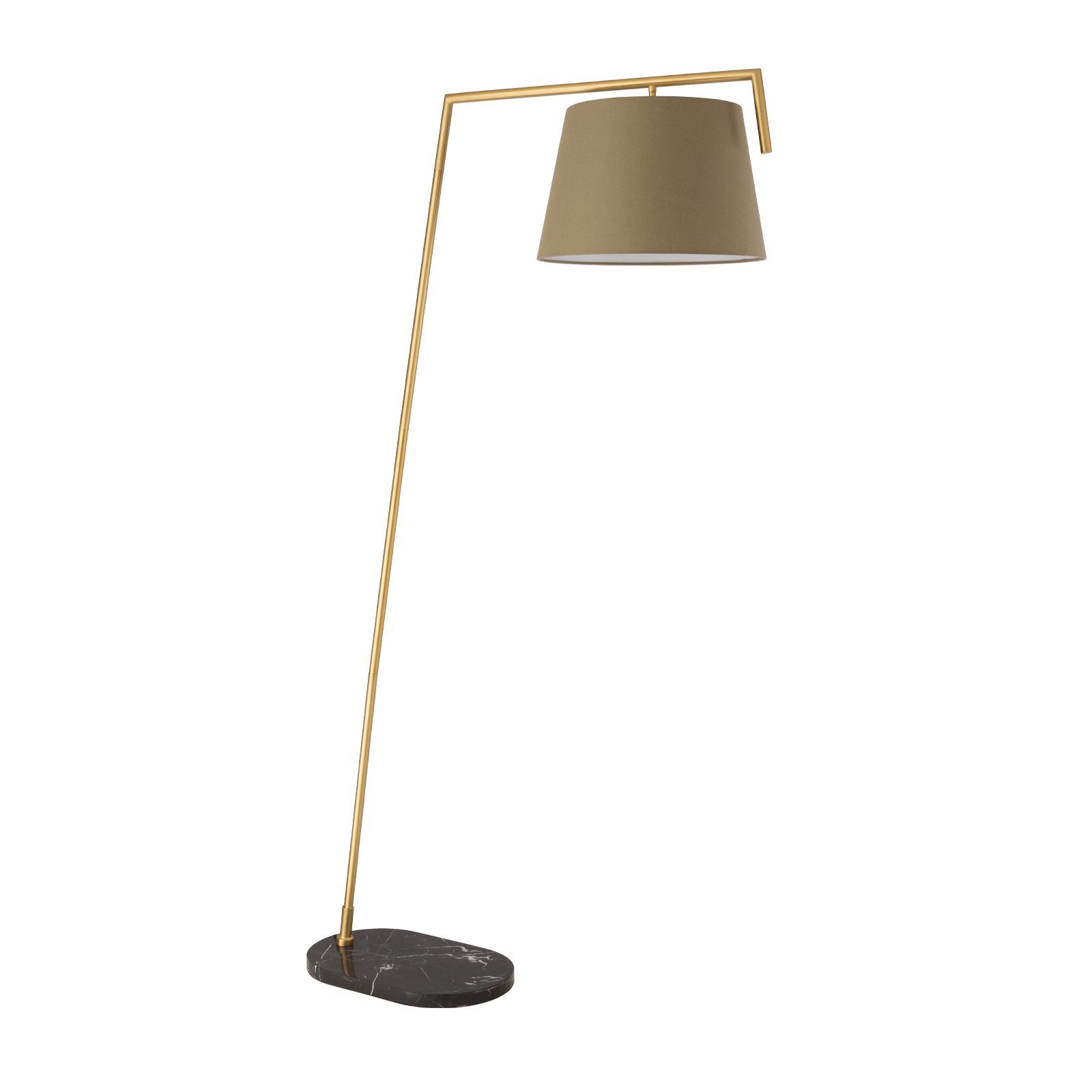 Caden Floor Lamp Brushed Brass - 1454