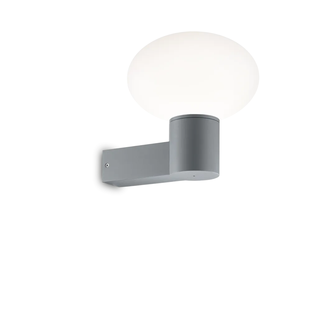 Clio Map1 Exterior Wall Light Aluminum - 145228