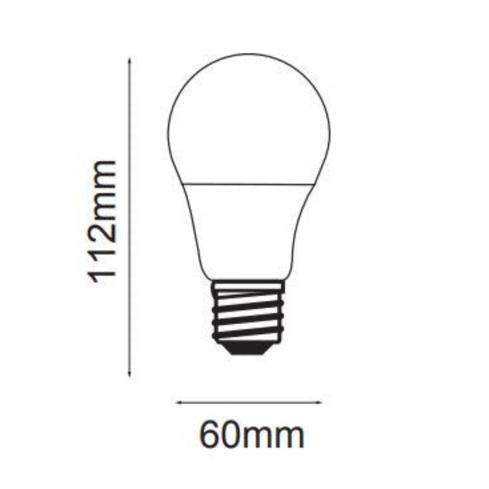 Buy LED Globes Australia A60 LED Globe White BC 11W 240V 3000K - LED/A60/B22/WW