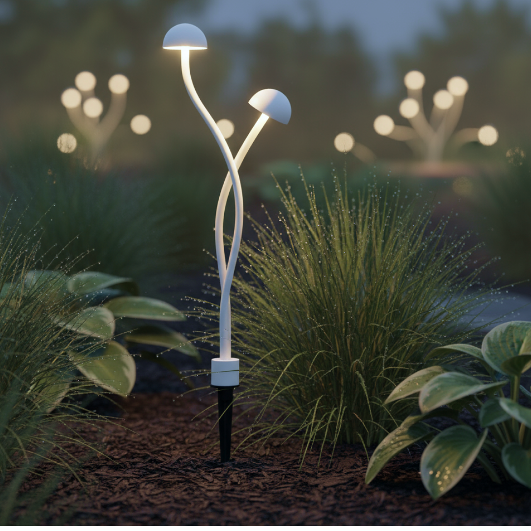 Enoky 2 LED Spike Light 2W 4000k White - OL7735/2WH