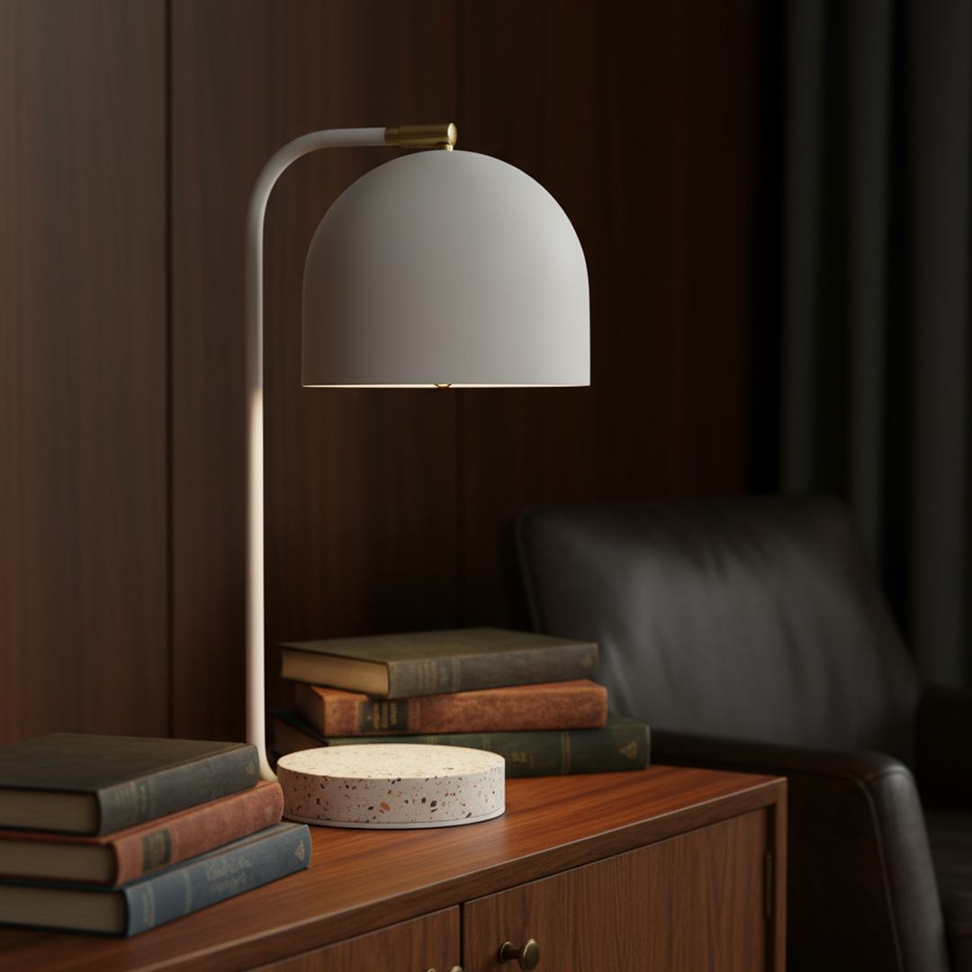Portabella LED Desk Lamp White - MTL013WHT
