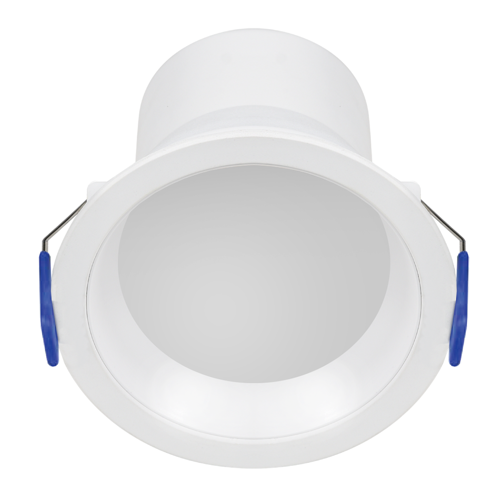 Buy Recessed LED Downlights Australia Marklite Recessed LED Downlight White Polycarbonate 3CCT - 171019