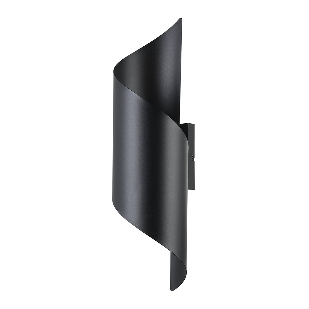 Jabaloyas Wall Sconce Black Steel - 39654N