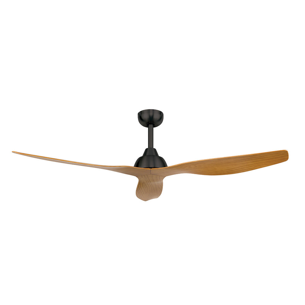 Bahama 52" Ceiling Fan-Charcoal With Maple Timber Finish Blades - 19587/51