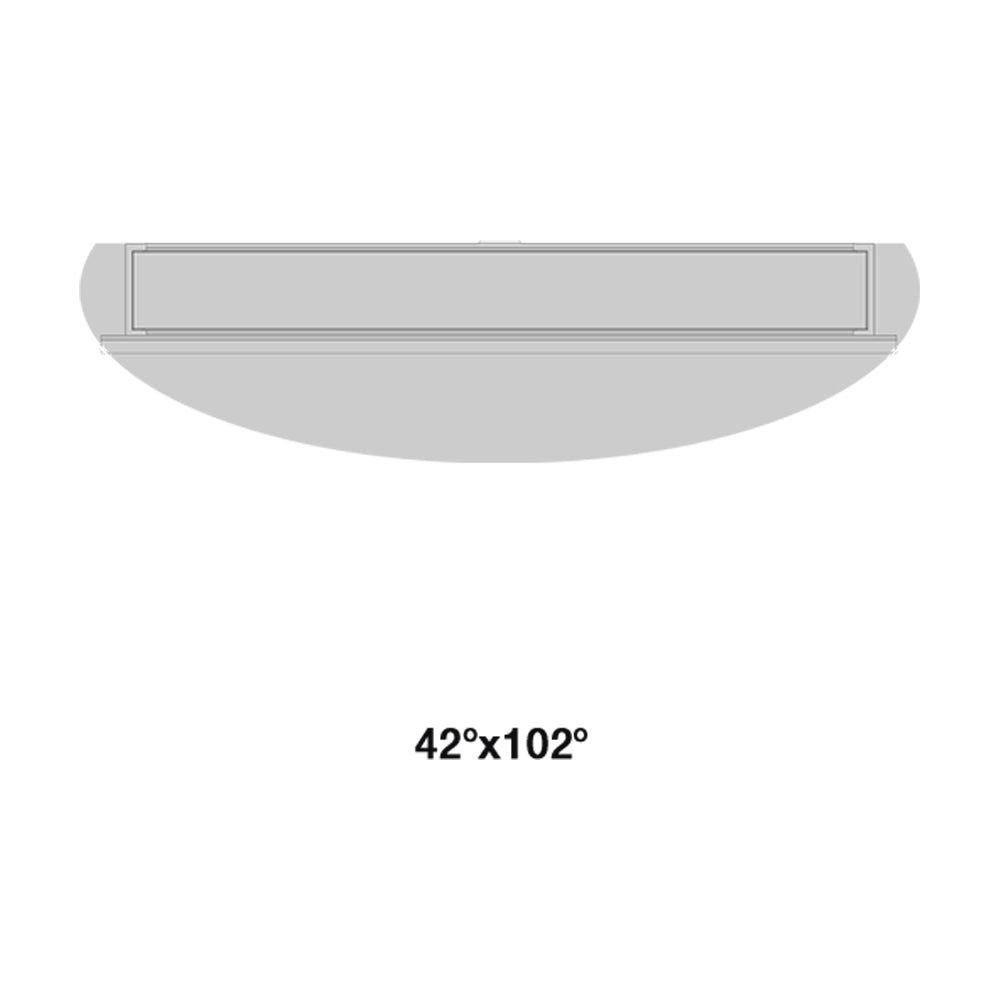 Buy Up / Down Wall Lights Australia Berica Out 1.1 Convex Up & Down Wall Light 30W CRI80 DALI Aluminium 2200K - BU1110