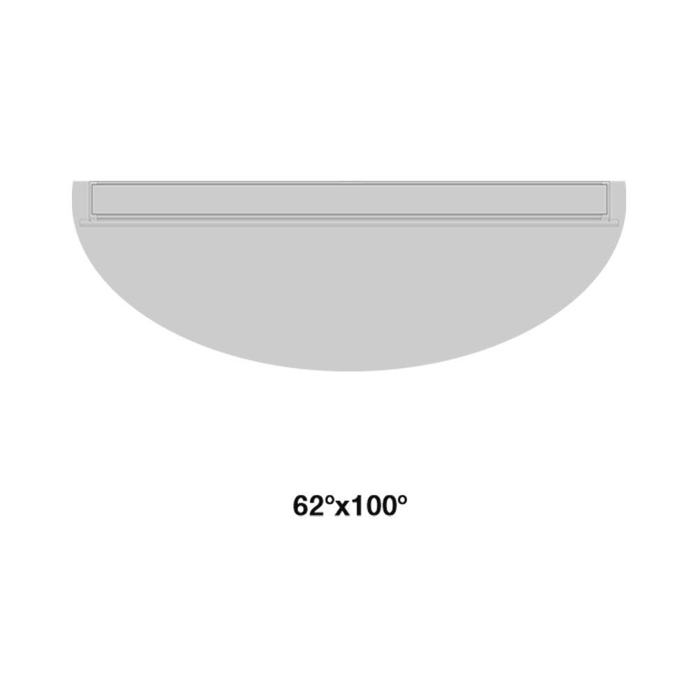 Buy Up / Down Wall Lights Australia Berica Out 3.2 Concave Up & Down Wall Light 56W CRI90 On / Off Aluminium 3000K - BU31100