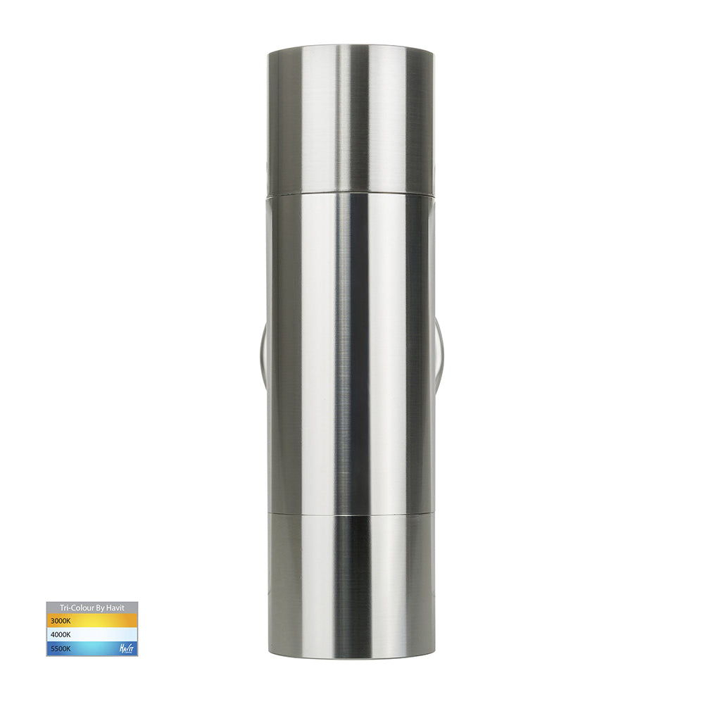Tivah Up & Down Wall 2 Lights 316 Stainless Steel 3CCT - HV1005T