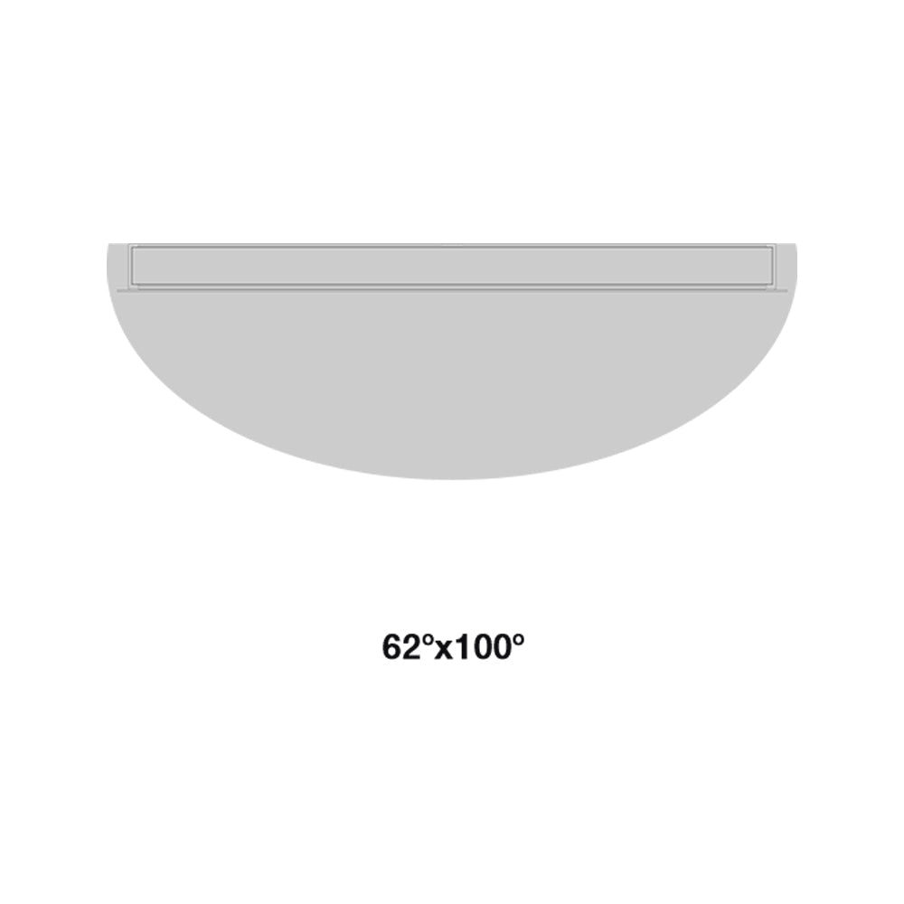 Buy Up / Down Wall Lights Australia Berica Out 2.2 Flat Up & Down Wall Light 56W CRI80 DALI Aluminium 2700K - BU2210