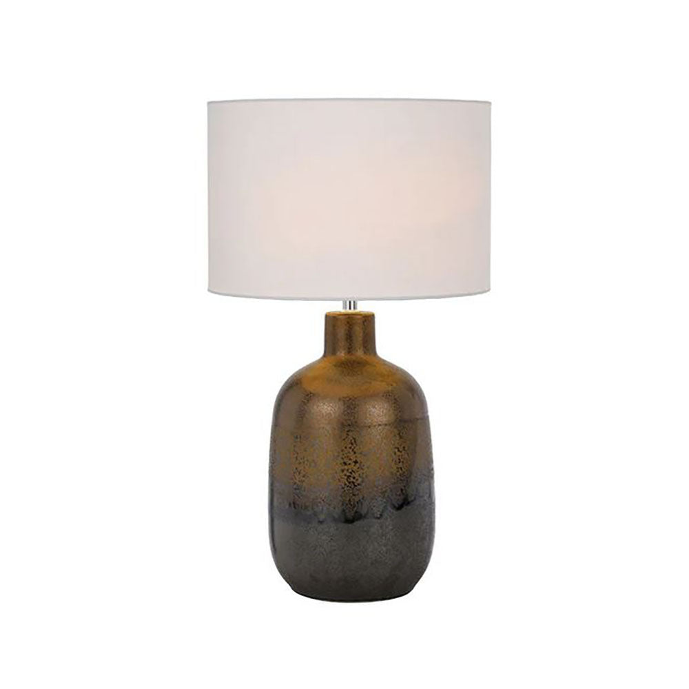 Buy Table Lamps Australia Arthure Table Lamp Rusty Ceramic - ARTHUR TL-RUSWH