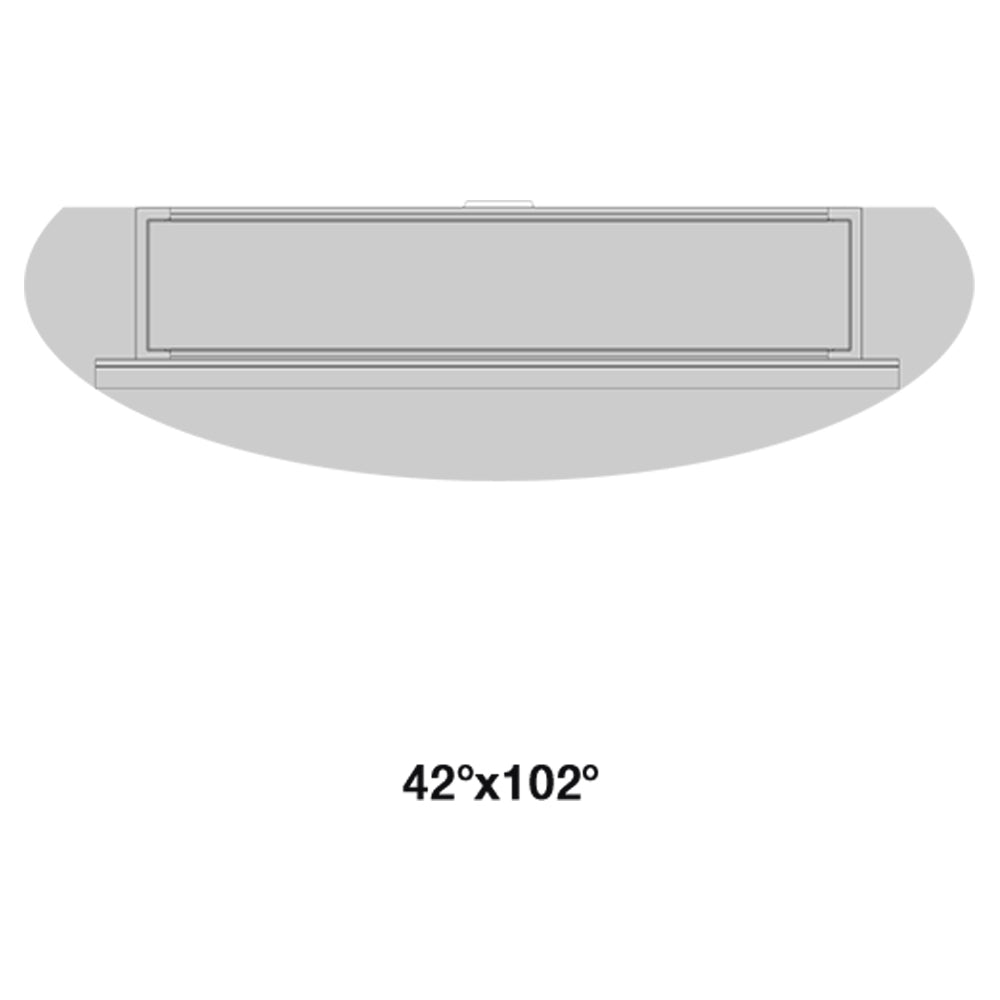 Berica Out 1.0 Convex Up & Down Wall Light 15W Aluminium 3000K - BU1010