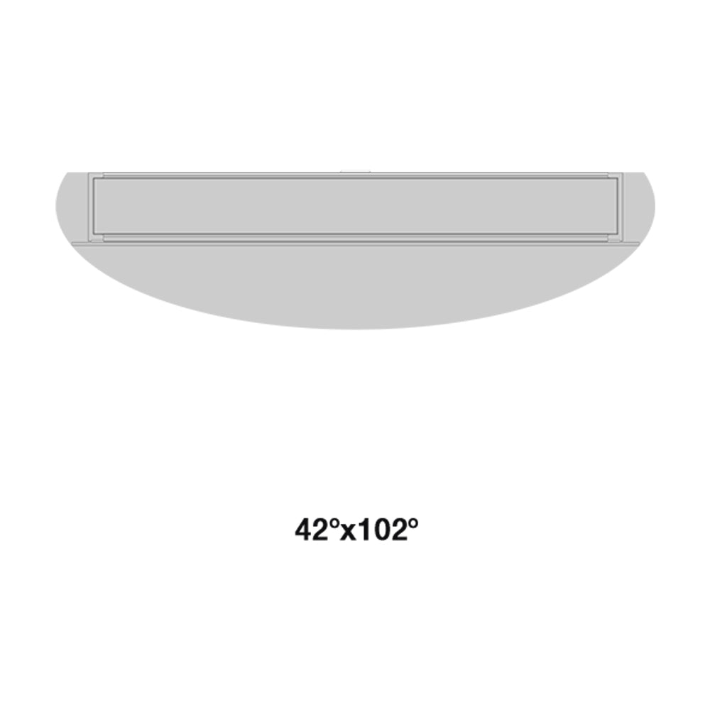 Berica Out 2.1 Flat Up & Down Wall Light 30W CRI80 On / Off Aluminium 3000K - BU2110