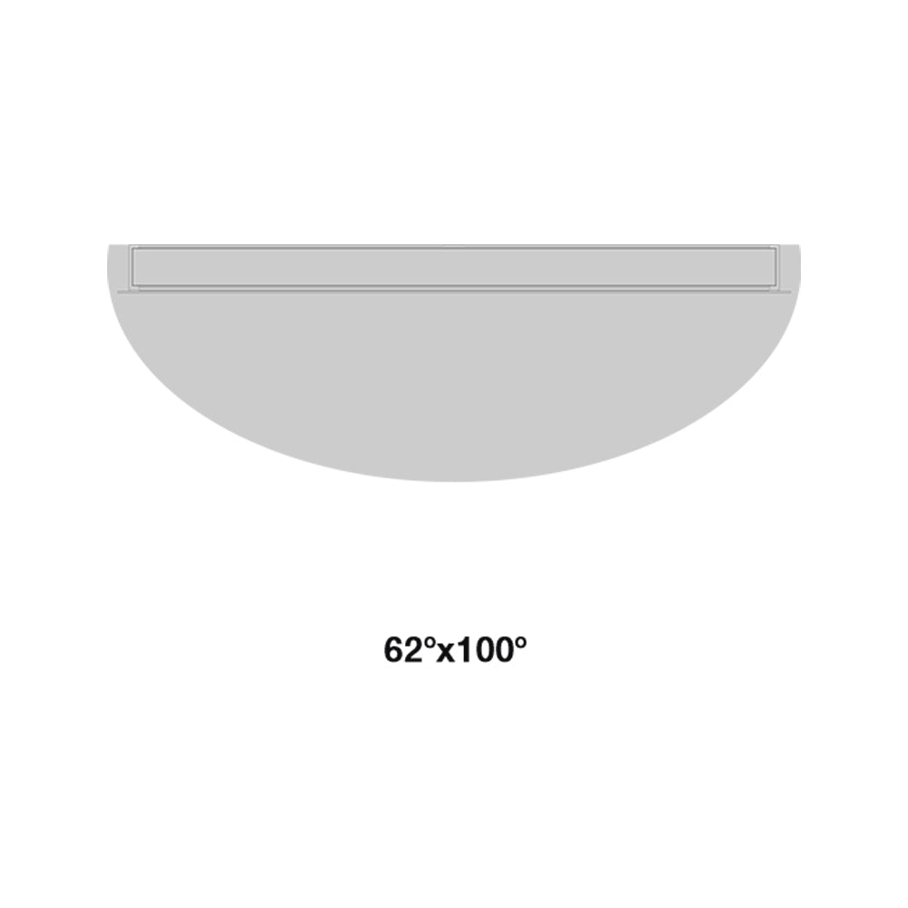 Buy Up / Down Wall Lights Australia Berica Out 2.2 Flat Up & Down Wall Light 56W CRI80 On / Off Aluminium 2700K - BU2210