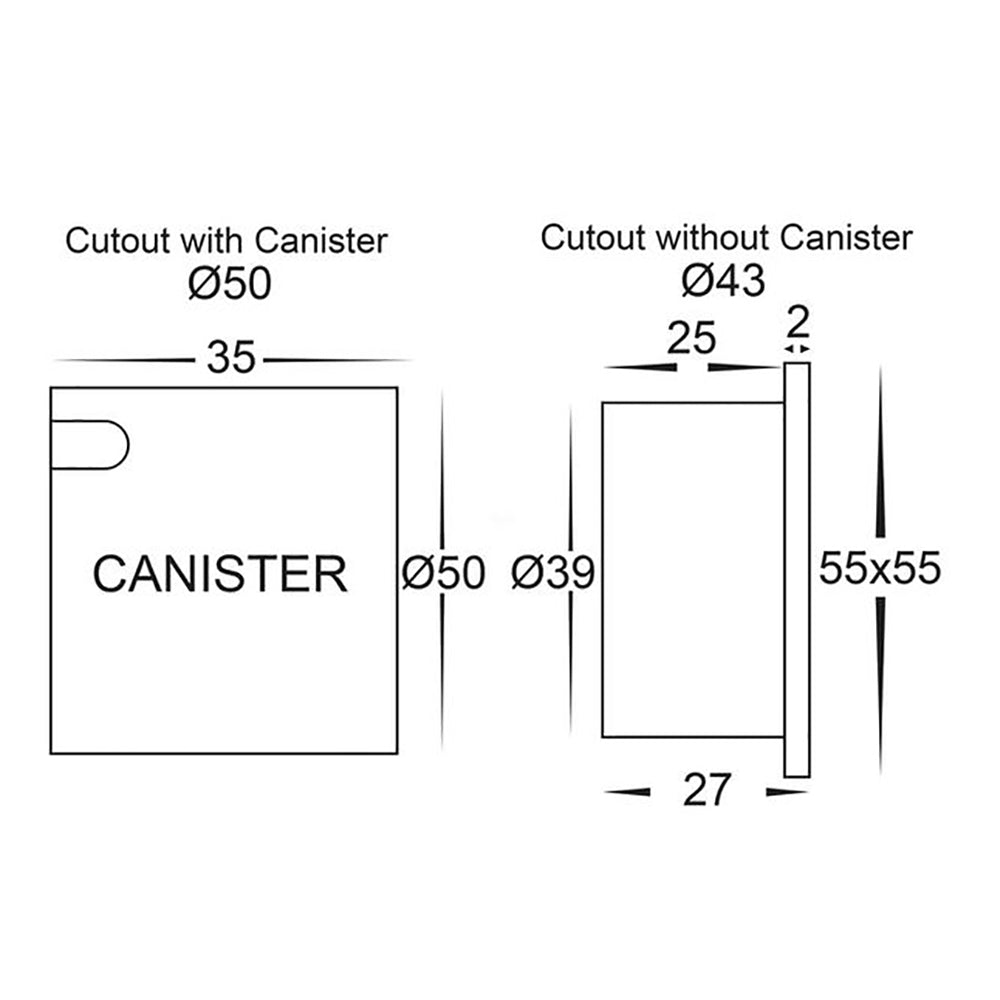 Buy Outdoor Step Lights Australia Square Outdoor Step Light 12V 1W Antique Brass Aluminium 3CCT - HV3216T-AB-12V