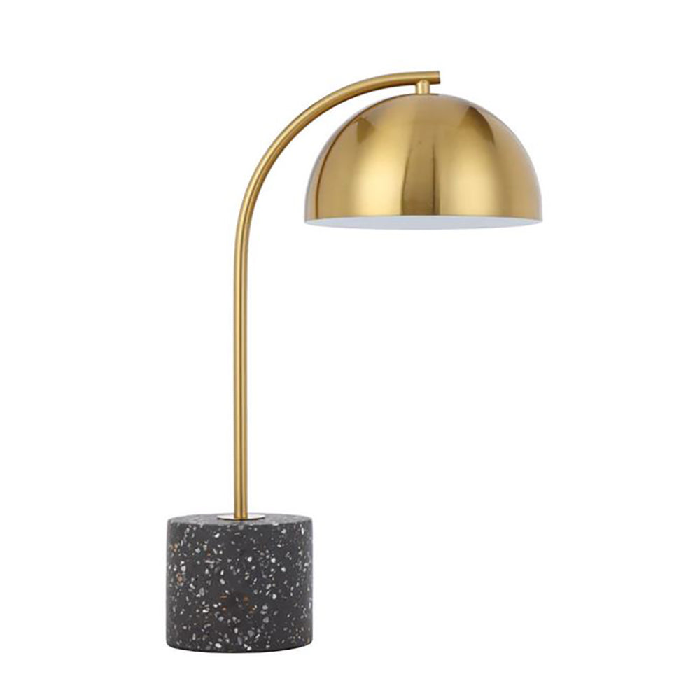 Buy Table Lamps Australia Ortez Table Lamp Antique Gold Iron Black Terrazzo - ORTEZ TL-BKTRZAG