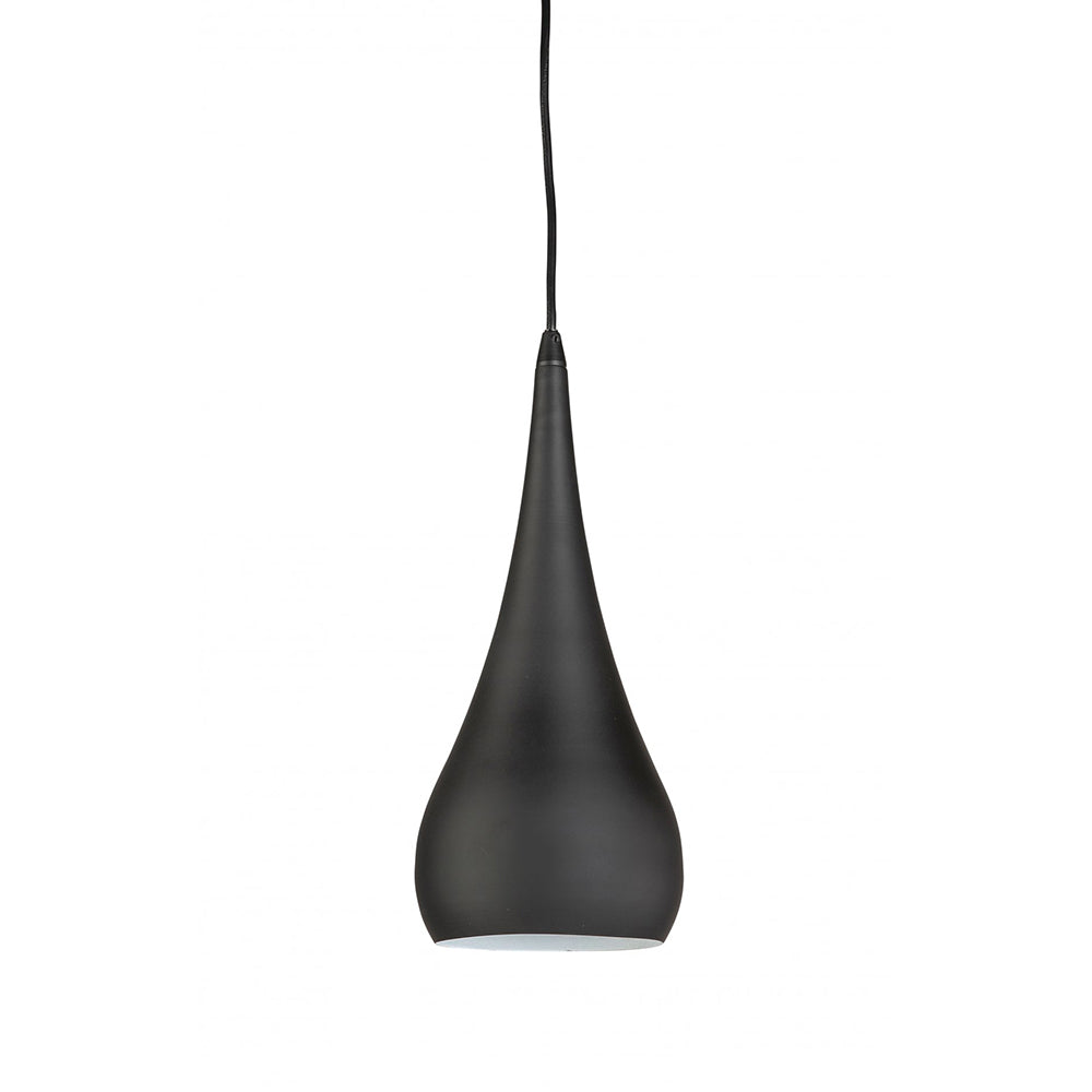 Buy Pendant Lights Australia Fiorentino Lighting - GOCCIA 1 Light Pendant Black