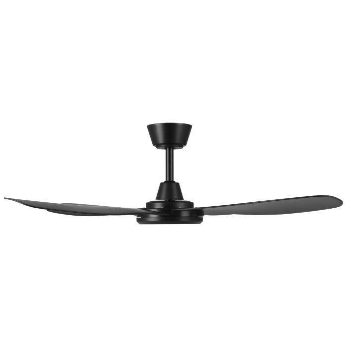 Aruba DC Ceiling Fan 48" With Remote Matt Black - 20663302