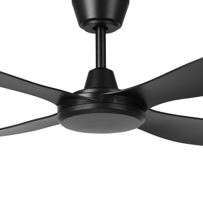 Aruba DC Ceiling Fan 48" With Remote Matt Black - 20663302