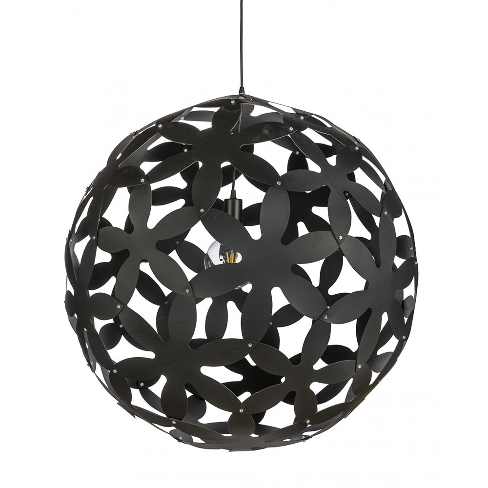 Buy Pendant Lights Australia Fiorentino Lighting - BLOSSOM-D800 1 Light Pendant Black